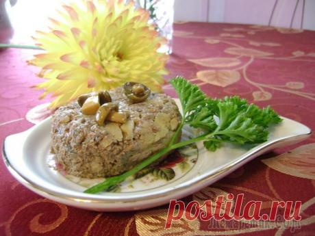 Паштет из куриной печени с грибами | Давай поговорим
