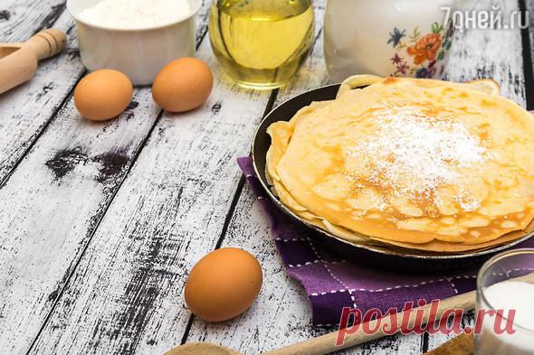 Рецепты блинов на Масленицу от Анны Семенович, Юлии Высоцкой, Дарьи Донцовой и других звезд