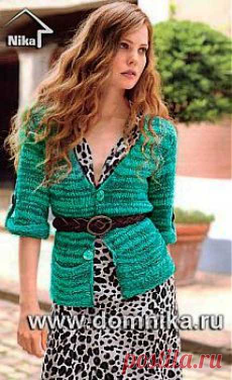 Жакеты » Вязание крючком и спицами схемы и модели