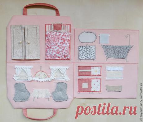 Шьем игровую сумочку-домик для девочки – Ярмарка Мастеров