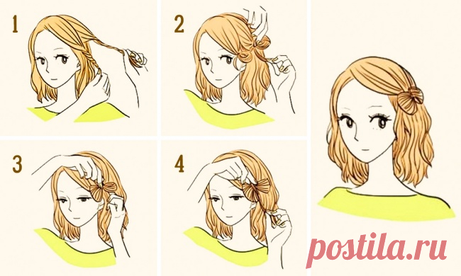 20 стильных причесок, с которыми справится даже ребенок
