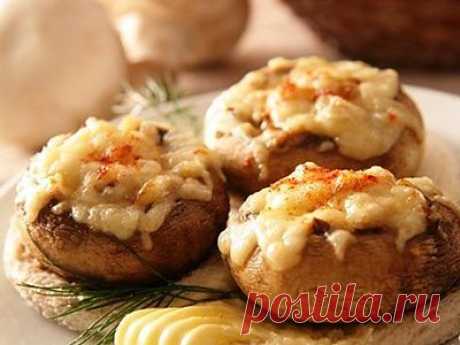 Фаршированные шампиньоны | Рецепты моей мамы