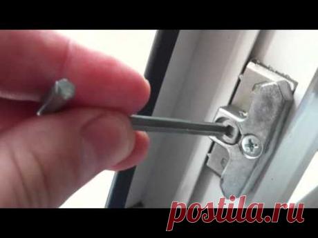 Как регулировать стандартные пластиковые окна