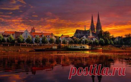 Regensburg, Deutschland / Изучение немецкого языка