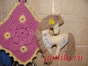 Веселые лошадки . Мои новогодние сувениры. 2014г — Делаем руками