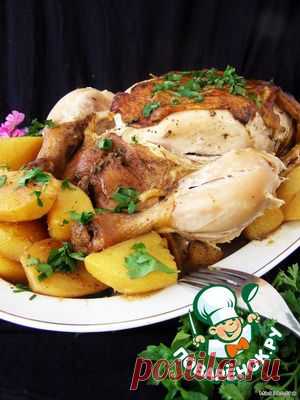 Ароматная курочка с картошкой в мультиварке - кулинарный рецепт
