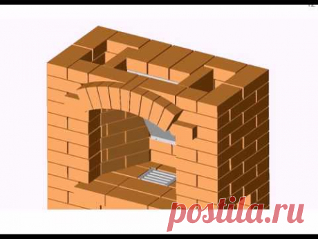 Мини камин для дачного домика - своими руками. - YouTube