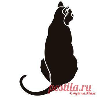Трафареты Кошки. - Клуб рукоделия - Страна Мам