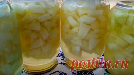 Очень вкусный рецепт заготовки дыни на зиму