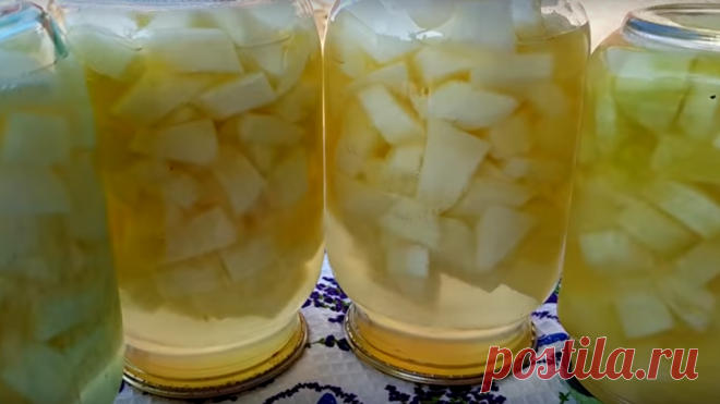 Очень вкусный рецепт заготовки дыни на зиму