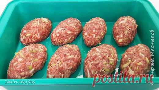 Сочные котлеты с капустой и фаршем (в духовке)