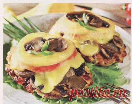 Свинина, запеченная с черносливом и грибами - Харчовка