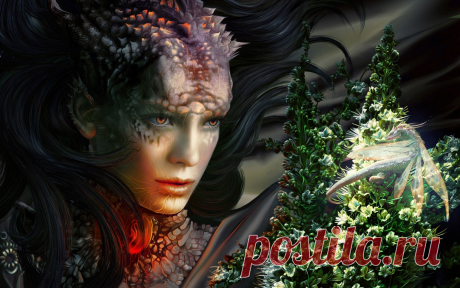 Fondos de pantalla  : dragón, mitología, visión, árbol, planta, niña, oscuridad, monstruo, Papel pintado de la computadora, efectos especiales, cg artwork 1920x1200 - wallpaperUp - 790011 - Fondos de pantalla - WallHere