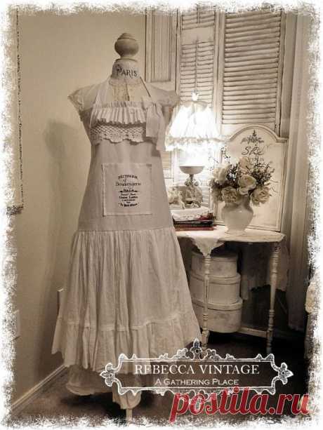 ~TATTERED APRONS MADE FROM WHAT?~ A Gathering Place | aprons aplenty