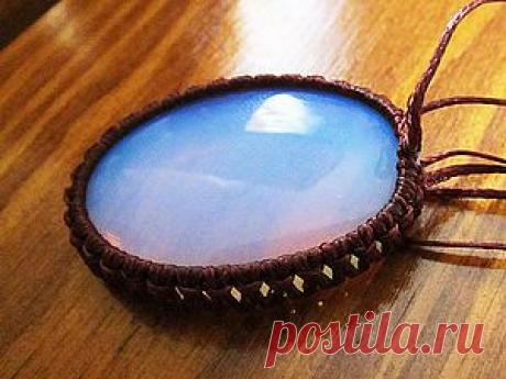 сообщение tati_mama : Оплетение кабошона в технике макраме. (19:28 01-09-2015) [3129940/370756470] - irina-lena@inbox.ru - Почта Mail.Ru