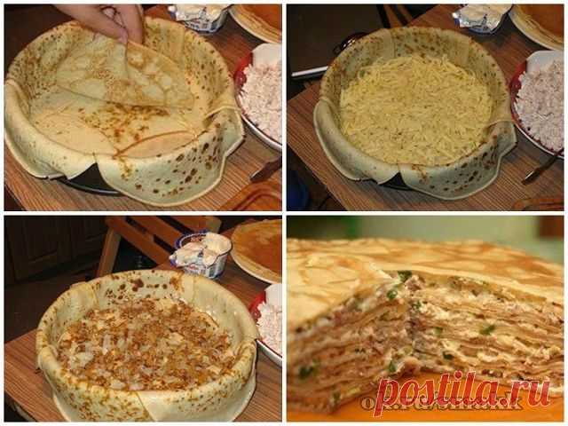 Все что нужно кулинару: Очень сытный пирог с двойной начинкой - вкуснятина неимоверная!