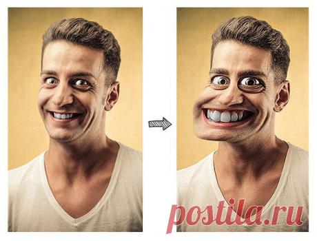 Делаем карикатуру из фотографии в Фотошоп