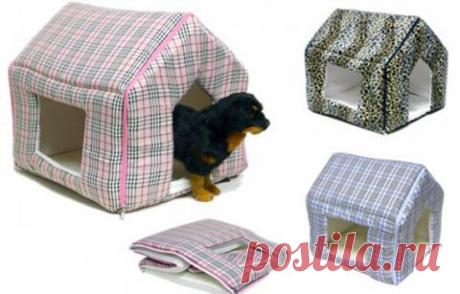 Домик для собаки своими руками - Собака в доме