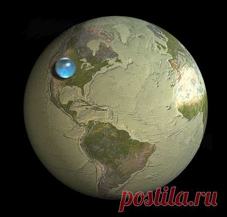 Picture of the Day: How Much Water Is There on Earth? - The Atlantic