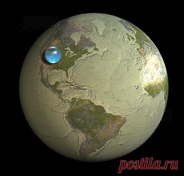 Picture of the Day: How Much Water Is There on Earth? - The Atlantic