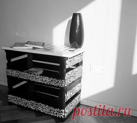 Мебель в стиле ретро. Декупаж