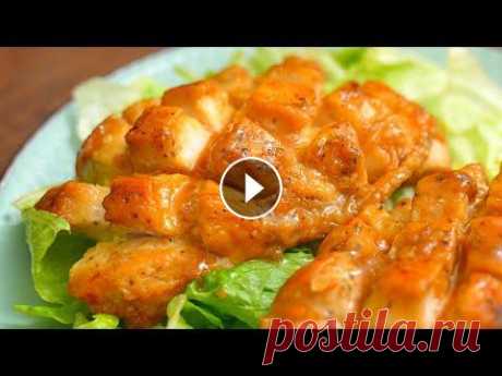 Мясо мягкое как МАСЛО! Куриная грудка в очень вкусном соусе на сковороде Невероятно вкусное куриное филе за 15 минут. Куриное филе мягкое, нежное и сочное. Рецепт простой и быстрый. Куриное филе на сковороде во вкусном соус...