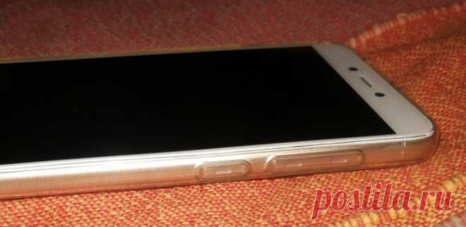 Силиконовый чехол для Xiaomi Redmi 4X