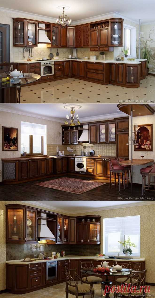 Дизайн кухни в традиционном итальянском стиле / Хрумбурум