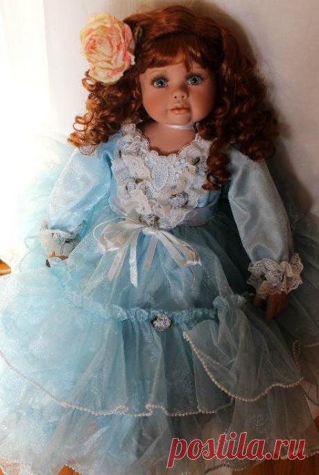 Красавица Патти от Rustie. При покупке до 5.04 бесплатная доставка / Фарфоровые куклы / Шопик. Продать купить куклу / Бэйбики. Куклы фото. Одежда для кукол