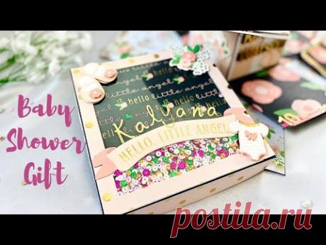 Explosion Box Tower Tutorial (Baby Shower Gift) - YouTube