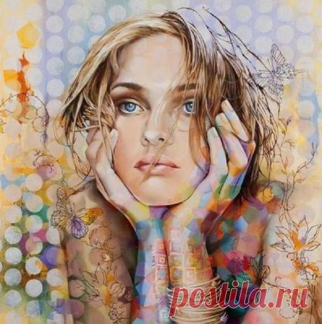 Сказочные портреты от китайской художницы Венди Энджи