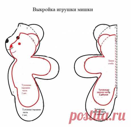 Как сшить игрушки из джинсов — Рукоделие