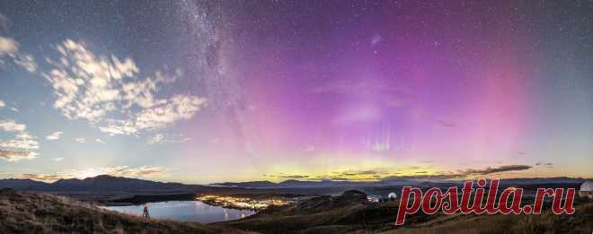 Aurora over New Zealand