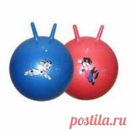 Мяч гимнастический c рожками Body Sculpture ВВ-004GR-51 51см за 460 рублей!