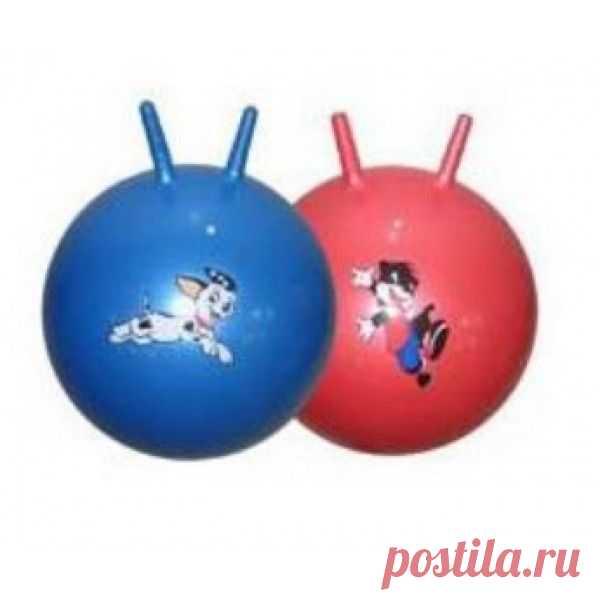 Мяч гимнастический c рожками Body Sculpture ВВ-004GR-51 51см за 460 рублей!