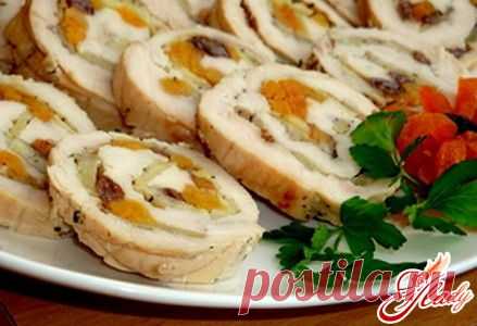 Куриный рулет рецепт