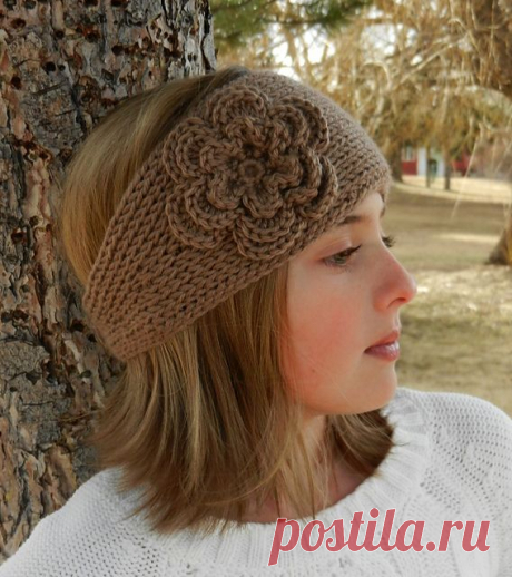Crochet Ear Warmer Handmade