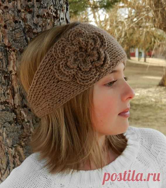 Crochet Ear Warmer Handmade