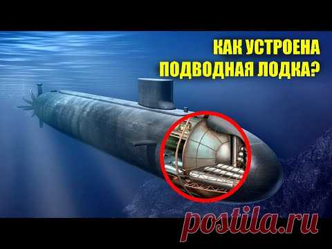 Как устроена подводная лодка? От первых кожаных пузырей до современных атомоходов. - YouTube
