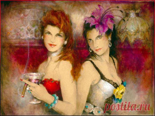 Не нужно спорить с женщиной ретиво! Художник О Рэй Маккарти (Ray MCCARTY)