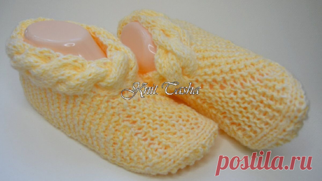 Вяжем следки одним полотном на двух спицах | Knit.Tasha Пульс Mail.ru описание