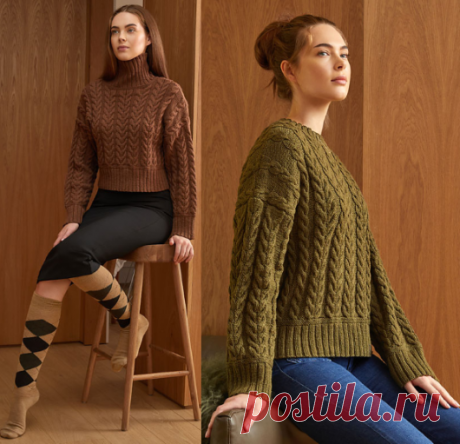 Вязаный свитер Parker | ДОМОСЕДКА