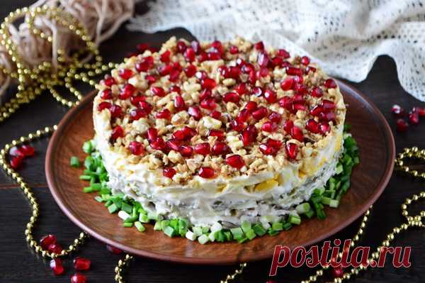 Салат Заботливая жена – рецепт с фото