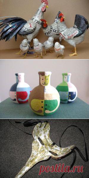 Как сделать подарки из папье маше своими руками