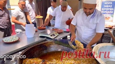 Круглосуточный узбекский чайхане 15 в казане горький и сладкий плов