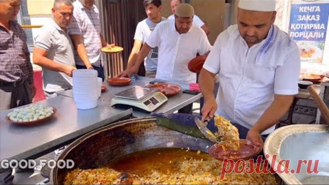 Круглосуточный узбекский чайхане 15 в казане горький и сладкий плов