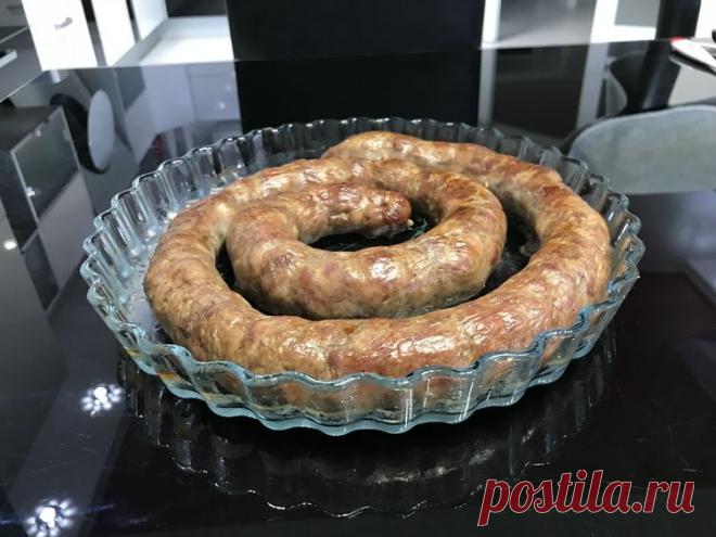 Домашняя рубленая колбаса - Простые рецепты Овкусе.ру
