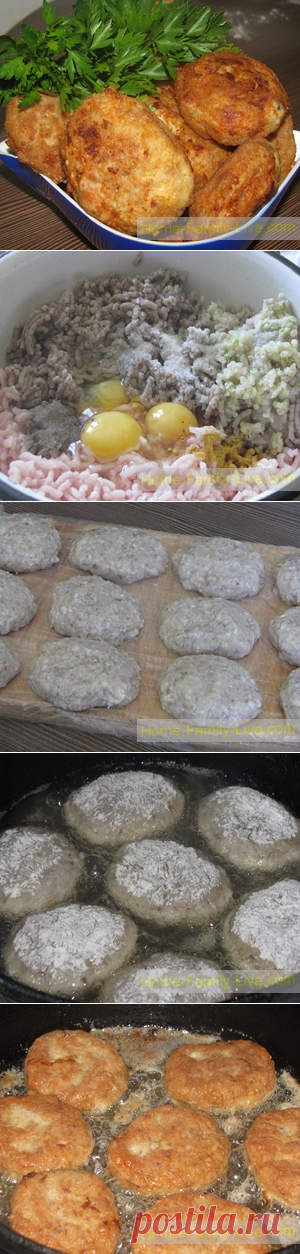 Куриные котлеты/Сайт с пошаговыми рецептами с фото для тех кто любит готовить