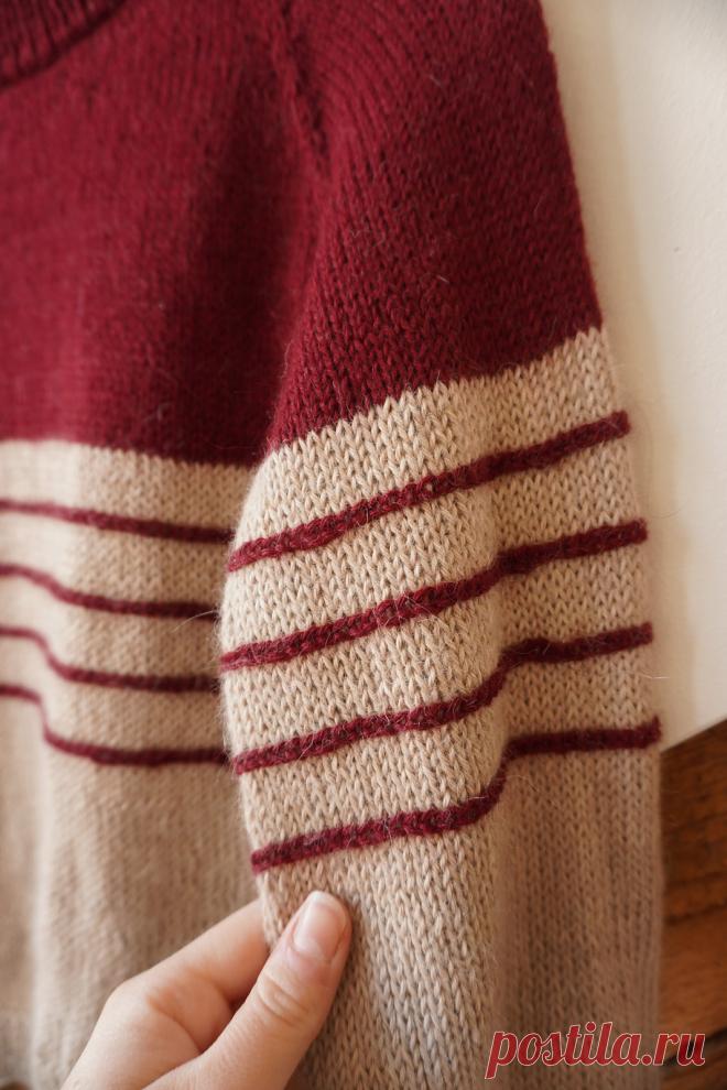 Свитер реглан Anna Winter - Вяжи.ру