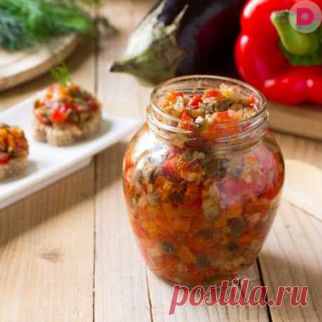 Баклажанная икра от Лары Кацовой.